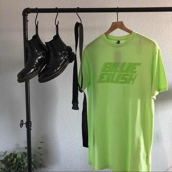 billie eilish t shirt dress